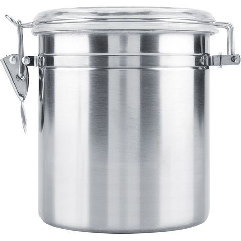 RASTKY Récipient de café en Acier Inoxydable Résistant à la Rouille, un Bocal scellé Sous Vide pour Stocker du thé à Sucre, un Pot de Camping Solide et Durable L'extérieur (3) (1/5)