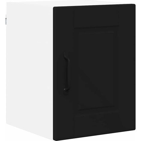 Meuble mural de cuisine，Armoire de cuisine Noir 30 x 31 x 40 cm Bois d'ingénierie CFW56365 (1/5)