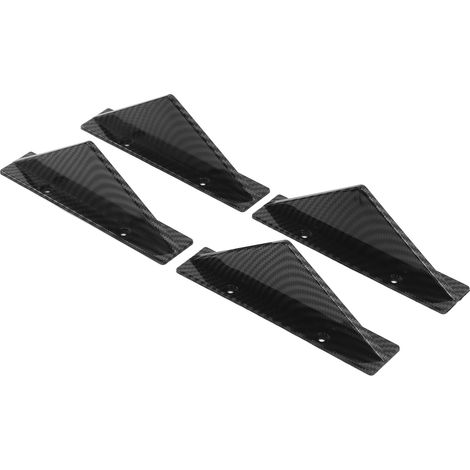 Pare-chocs arrière universel diffuseur lèvre kit noir spoiler accessoire tuning voiture modification esthétique (1/5)
