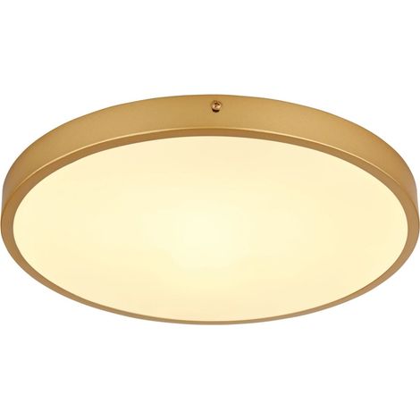 Globo - plafoniera - TIBEY - bronzo - metallo - Ø 35cm - LED -