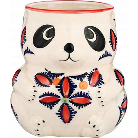 Verre à cocktail tiki en céramique, en verre tiki, en forme d'animal, motif panda. (1/5)