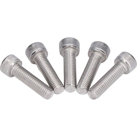50 vis à tête cylindrique creuse, filetage grossier, acier inoxydable A2-70, M8x1,25 DIN 912 M8x40 (1/5)