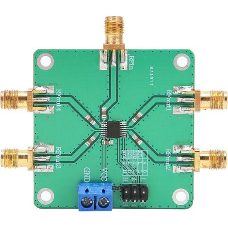 Module commutation unipolaire 4 positions – Alimentations industrielles RF 5V CC – Fréquence 10‑3500MHz (1/5)