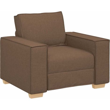 4104964 Sofa Chair Brown 100x78x84 cm Fabric vidaXL (1/4)