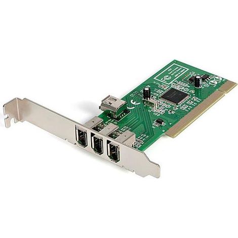 StarTech.com Scheda adattatore FireWire 1394a PCI a 4 porte - 1 interna 3 esterne (1/5)