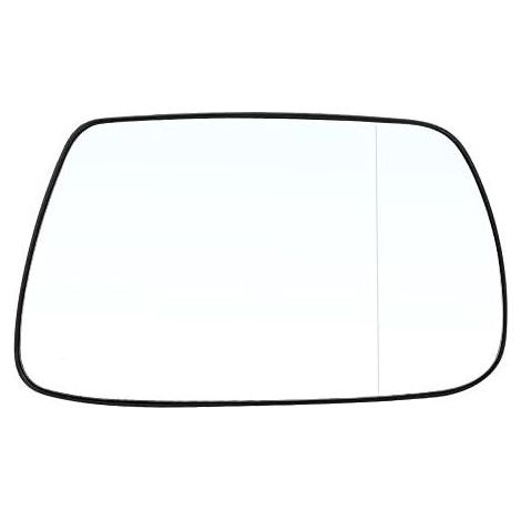 Cristal de espejo retrovisor exterior, cristal de espejo retrovisor de puerta de coche calefactable, espejo retrovisor lateral derecho con soporte de placa de plástico.