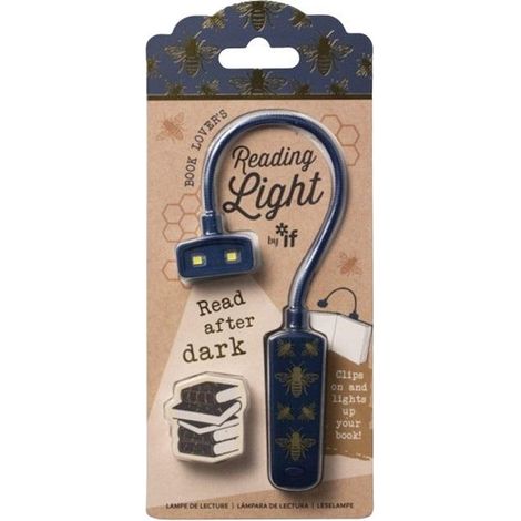 Lampada da lettura per amanti dei libri a forma di ape
