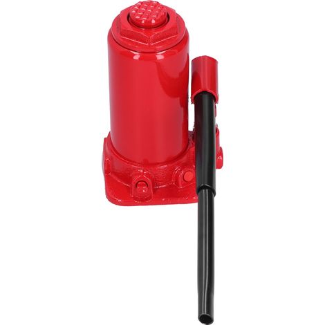 Cric de voiture rouge d'une capacité de 10 tonnes, outil de réparation et d'entretien de véhicules pour atelier de réparation. (1/5)