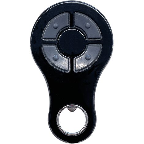 Émetteur télécommande 4 canaux 900SUB44R – Fréquence XR 433 MHz – Étanche pour environnements humides – Compatible motorisations – Key Automation