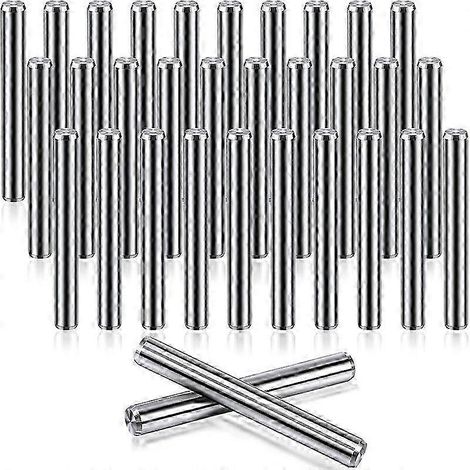 32 supports d'étagère en acier inoxydable, 5 mm x 40 mm, chevilles, chevilles de support pour étagère. (1/5)