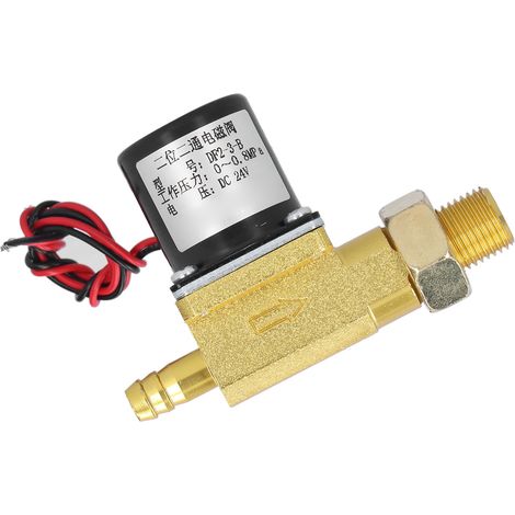 Électrovanne en laiton pour machine à souder électrique, pour gaz neutre et liquide. (1/5)
