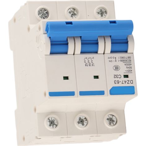 Belme DZ47-63 3P 32A Leistungsschalter, Miniatur-Hochleistungs-Leistungsschalter