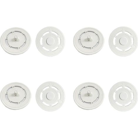 8 soportes para fregona para aspiradora robot Deebot T20/T20MAX/T20PRO. Accesorios de repuesto. Soporte para fregona.