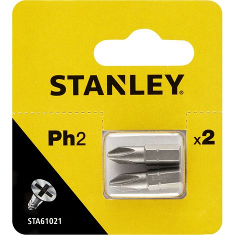2 puntas PhilipsPh2 25mm STY-STA61021-XJ