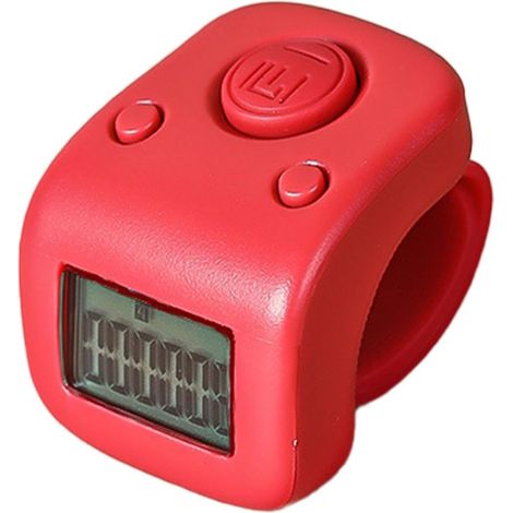 Finger-Gebetszähler – Handgebetszähler – Buddha-Perlen-Gebetszähler – Fingerzähler – LCD-Digitalanzeige für Gebet, buddhistische Meditation, Entspannung
