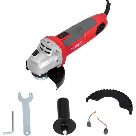 YAMATO amoladora 750 watt. disco ø 115 mm. , Amoladora 750 Watt. Disco Ø 115 mm. - Potencia de 750 Watt. - Disco de Ø 115 mm.- Velocidad en vacío de hasta 12.000 (1/5)
