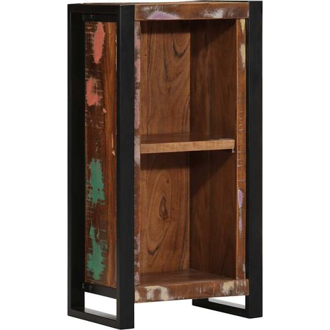 Nachttisch 40x30x80 cm Altholz Massivholz