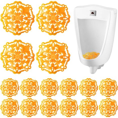 Scented Urinal Filters - Long Lasting Scent Urinal Filter for Public Toilets in Hotels, Shopping Malls, Schools and Other Places - Pack of 16 (1/5)