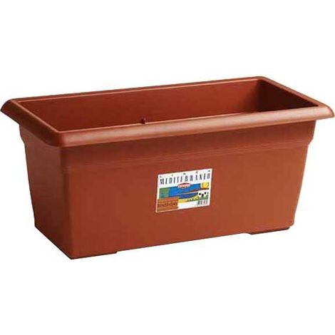 Vase Med Rectangulaire Faïence 100X45 h 40 Stefanpl