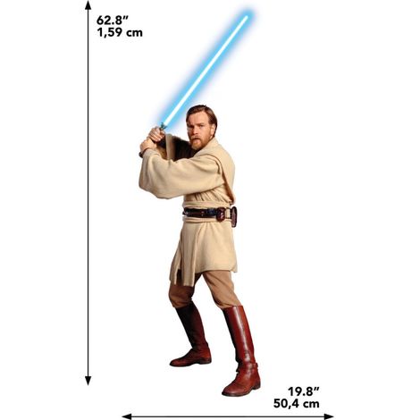 Stickers Muraux Géants Obi Wan Kenobi Classique (1/5)