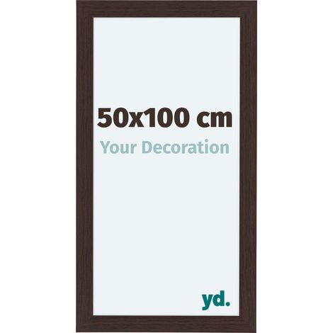 yd. - Cadre photo 50x100 - Chene Fonce - MDF - Como (1/5)