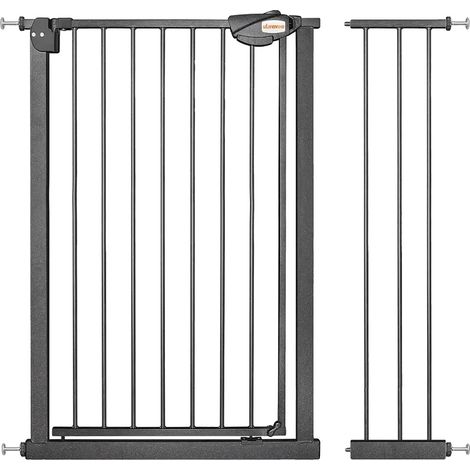 Barrera de seguridad para bebés, cierre automático, sistema de doble bloqueo, 95 x 104 cm. (1/2)