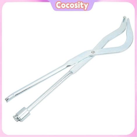 Cocosity Pince à double extrémité Pince à Ressort de Frein à Double extrémité en Acier plaqué Argent, Outil moto coffret (1/5)