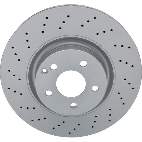 Lot de 2 Disques de frein ATE 24.0132-0137.1 MERCEDES-BENZ 221 421 06 12 (1/5)