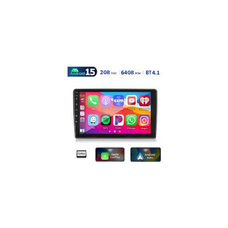 Autoradio DAB+ (en option) pour Fiat Tipo Egea 2015-2021 Android 15,9" avec écran tactile 4+64 Go, Apple CarPlay, RDS et GPS - 2+64G