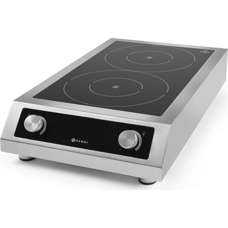 Doppelinduktionskochfeld 2x 3500W Modell 7000 Hendi 239346 (1/5)