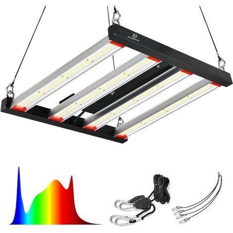 LED Plant Lamp 240W Full Spectrum, Lamp for Indoor Plants 3x3ft, Grow Light for Seedlings, Vegetables, Flowers (1/5)