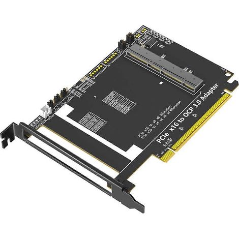 PCI Express 5.0 16x zu Gen-Z 4C+ Adapter SFF-TA-1002, kompatibel mit OCP NIC 3.0 Netzwerkkarten (1/5)
