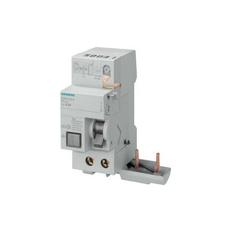 Blocco Differenziale, A 2 Poli, Tipo Ac, In: 63 A, 300 Ma, Un Ac: 230 V, Per 5Sl4