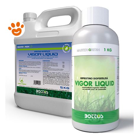 Ammendante organico Vigor Liquid 1Kg Bottos con acidi umici e fulvici per prato (1/3)