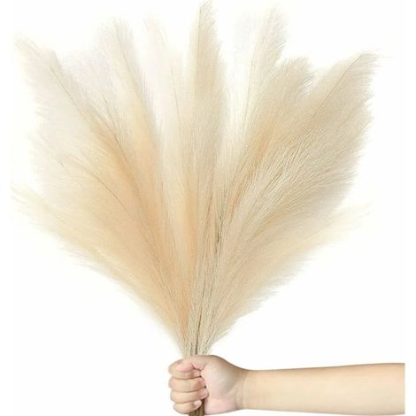 Lot De 9 Décorations En Herbe De Pampa Artificielle 45 Cm De Haut Fleurs En Herbe,De Vase De Sol Décorations Boho Pour (1/5)