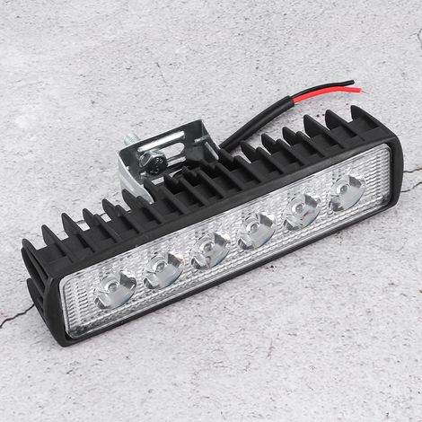 Phare LED 18W 800LM pour Moto, Camion, 4x4 et Véhicule Tout Terrain (1/5)