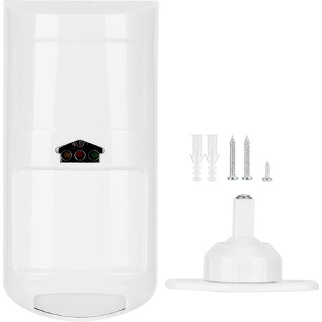 Détecteur de mouvement filaire infrarouge double technologie DC12V, capteur d'alarme antivol PIR pour intérieur (1/5)