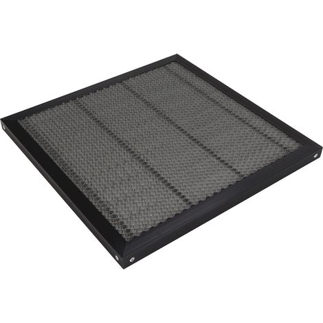 Plateforme de découpe laser en alliage d'aluminium, table de travail 400x400mm avec conception en maille (1/5)