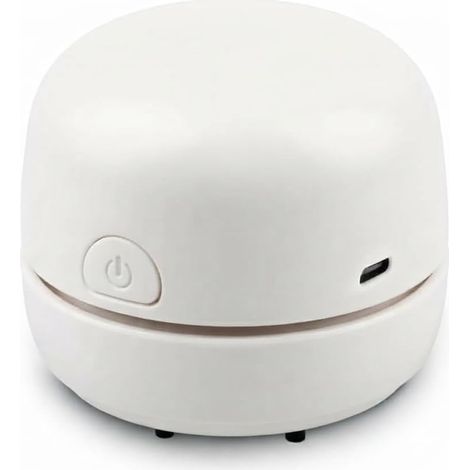 Mini Aspirateur de Table sans Fil Ramasse Miettes Rechargeable USB 120 min d’Autonomie, Rotation 360° Aspirateur Portable Puissant pour Bureau, Clavier, Voiture et Maison (1/5)
