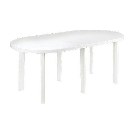TAVOLO 180 PROGARDEN  PP BIANCO CM 180X90 H.CM 72