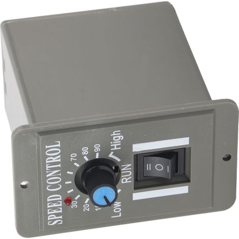 Régulateur de vitesse pour moteur CC, interrupteur de commande CW/CCW, 12 V/24 V/36 V/48 V, 6 A (1/5)