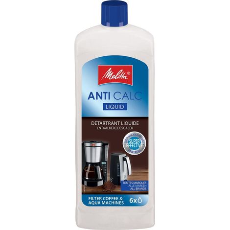 Melitta 90451942 Entkalker flüssig transparent 250 ml