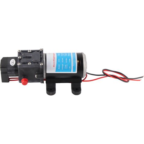 Pompe à eau électrique à membrane auto-amorçante haute pression avec pressostat 24 V 100 W