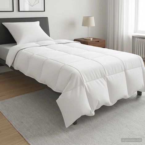 vidaXL Set Duvet e Cuscino da Letto 2 pz 140 x 200 cm Estate 1800 g/pc (1/5)
