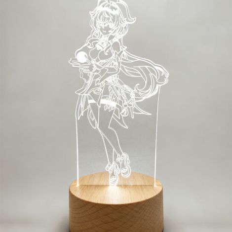 Veilleuse LED Lampe 3D RGB