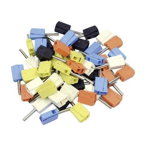 Wago 215-111 conector banana negro pack 50 piezas