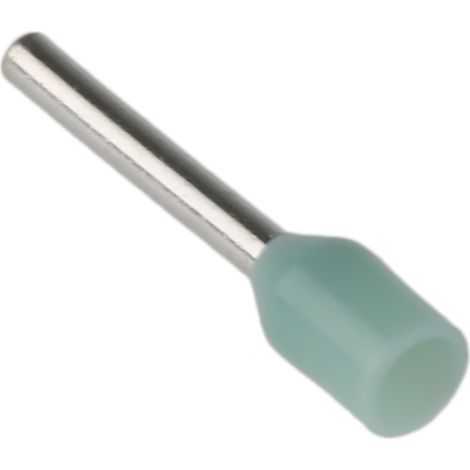 Embout à sertir 0.34mm², Turquoise, longueur 8mm (1/3)