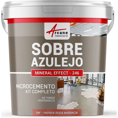 Microcemento sobre azulejos