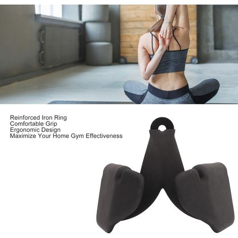 Accessoires pour machine à poulie haute avec poignée de musculation du dos, poulie et contrepoids (1/5)