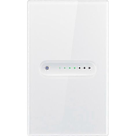 Interrupteur variateur intelligent WiFi Tuya, interrupteur variateur simple, panneau tactile, télécommande via application, compatible avec Alexa et Google Home. (1/5)